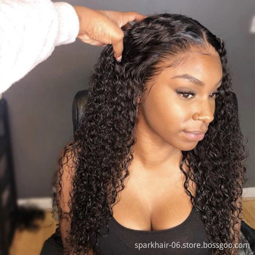 Virgin Raw Indian Women Hair Wig,30 Inch Raw Indian Hair Transparent Lace Front Wig Virgin Straight Human Hair Wig Unprocessed